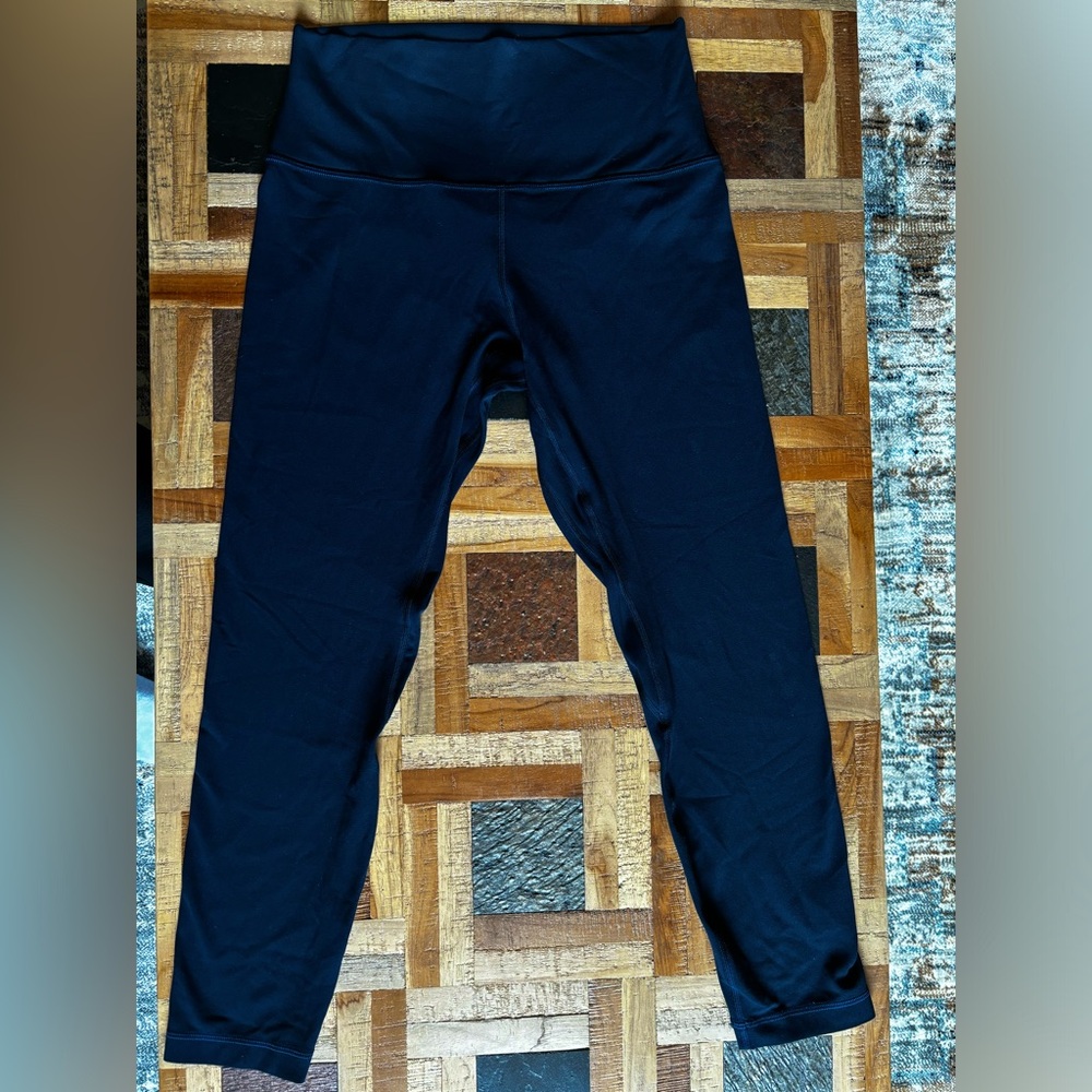 Lululemon Navy Blue Align Leggings 25” inseam
